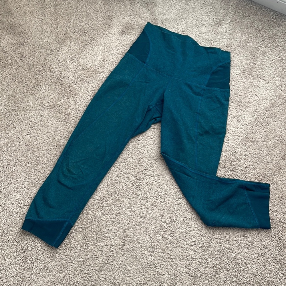 Lululemon High Waisted Cropped Leggings